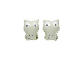 Sunnylife Kids Light Khaki Inflatable Arm Bands - Cookie The Croc - Ages 3-6