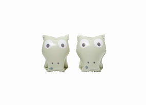 Sunnylife Kids Light Khaki Inflatable Arm Bands - Cookie The Croc - Ages 3-6