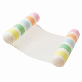 Sunnylife Pastel Gelato Inflatable Hammock Float with Side Bolsters