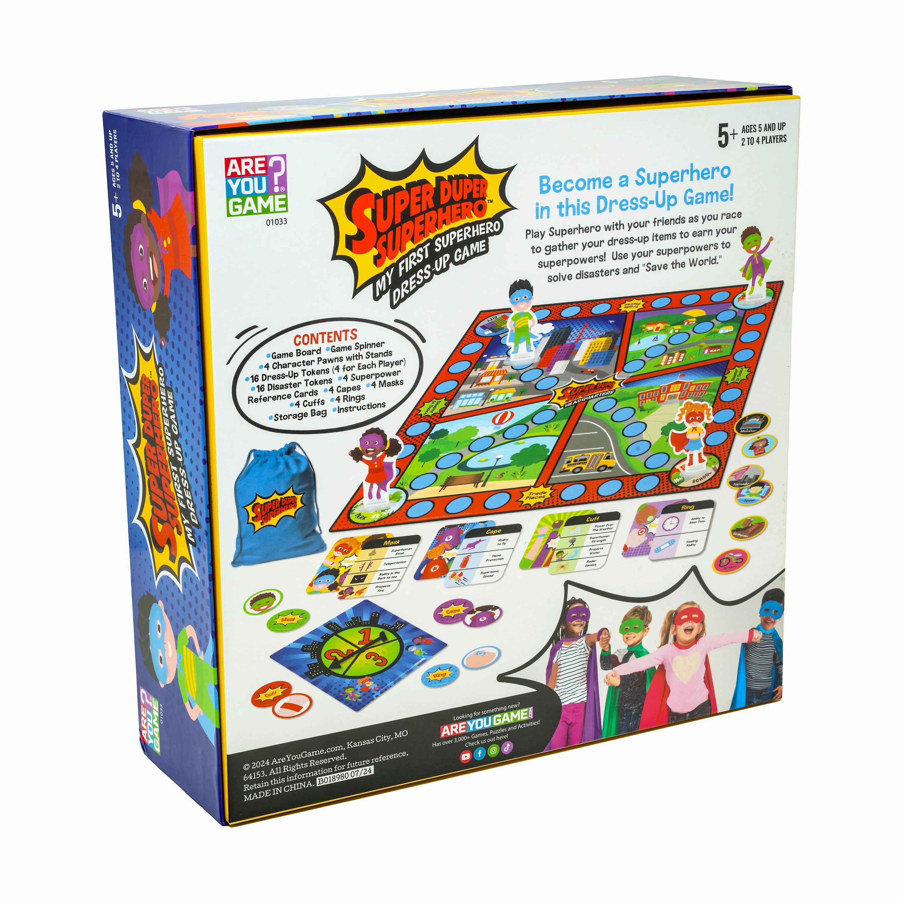 Super Duper Superhero Dress-Up Adventure Game - First Hero Experience