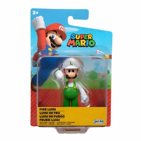 Super Mario 6.3cm Figure Fire Luigi