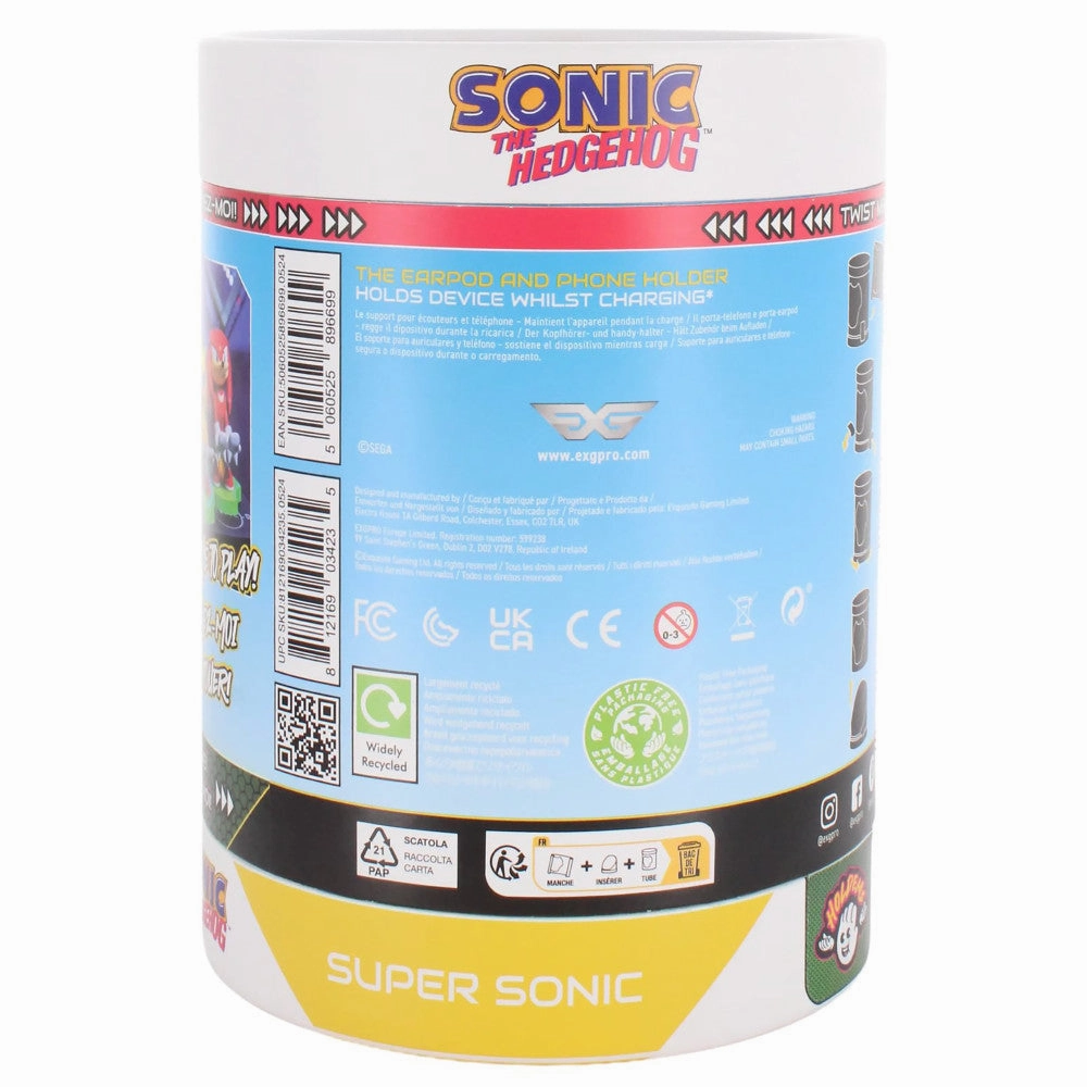 Super Sonic Speedster Earbud & Phone Holder by Exquisite Gaming