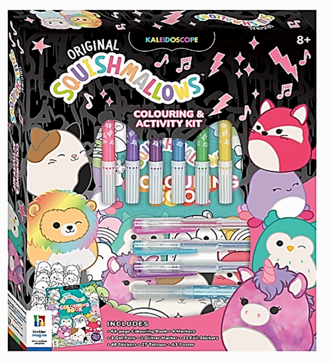 Super Squishmallows Colour & Activity Kit