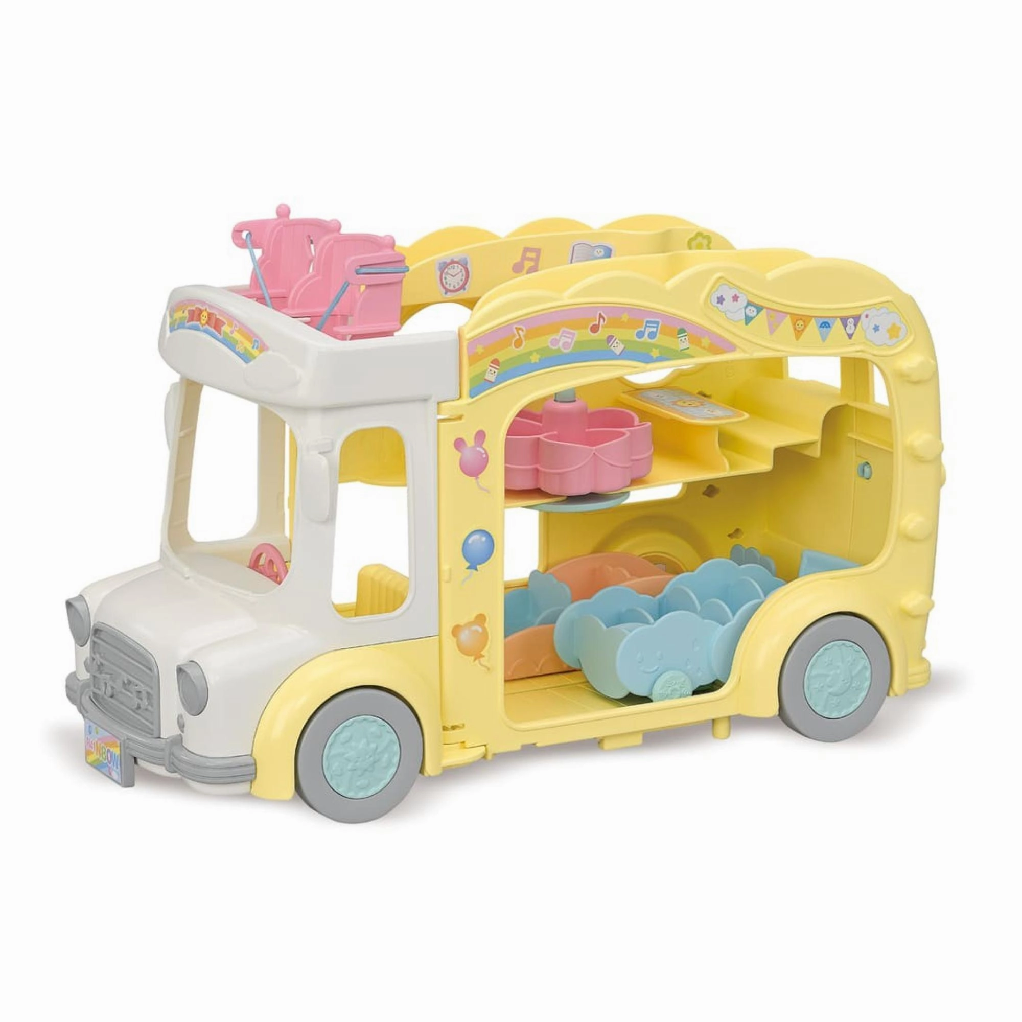 Sylvanian Families Rainbow Fun Nursery Bus