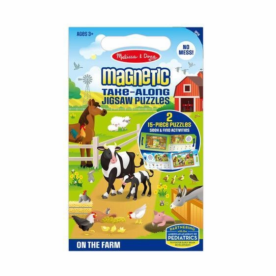 Take Along Magnetic Puzzle - On the Farm