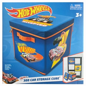 Tara Toy Hot Wheels ZipBin 300 Car Storage Cube and Playmat