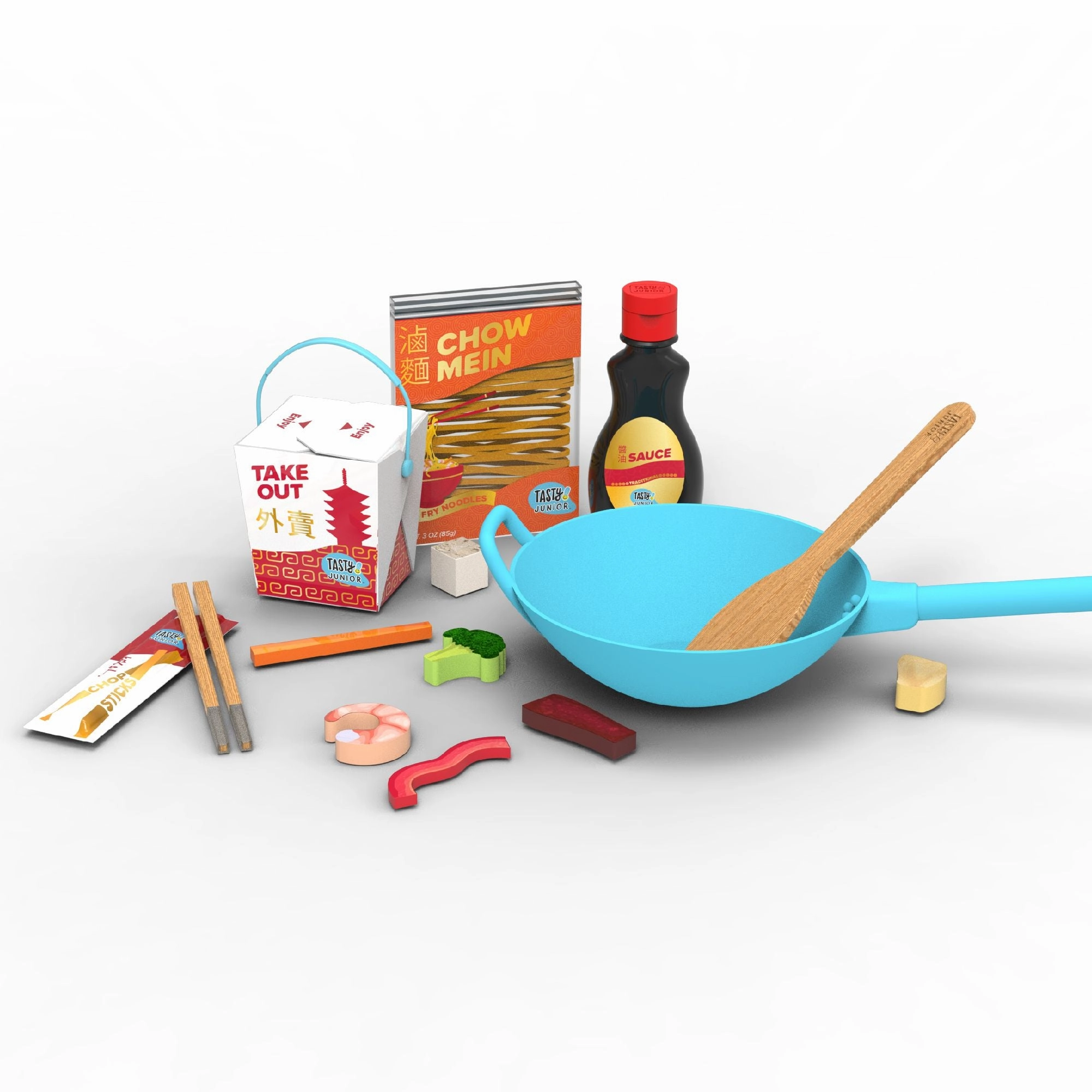 Tasty Junior Prep N Plate Noodle 25 Piece Set