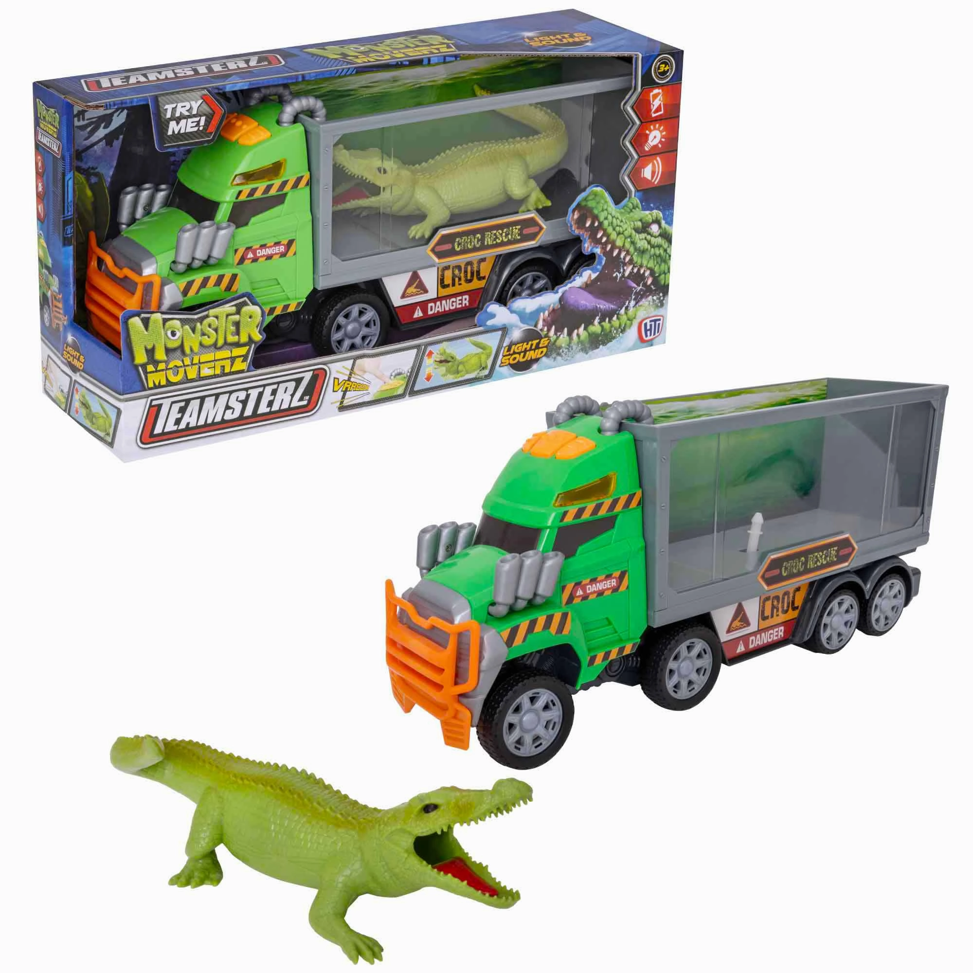 Teamsterz Monster Moverz Crocodile Rescue Transporter
