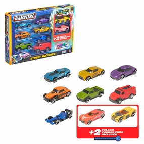 Teamsterz Racing Cars  - With 2 Colour Changing Cars