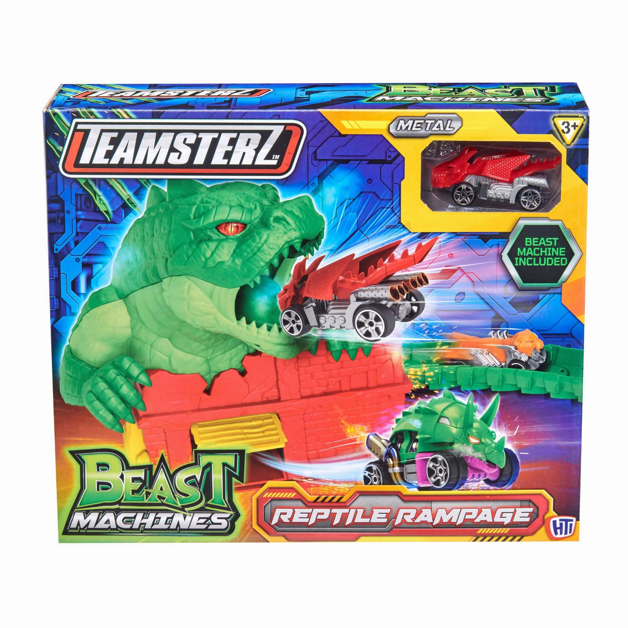 Teamsterz Reptile Rampage Car Launcher | Includes Beast Machine Car