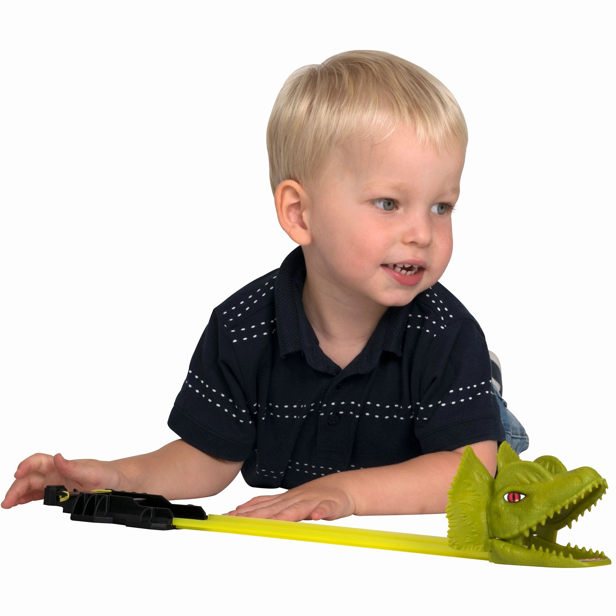 Teamsterz Speed City Dino Attack Racing Track Toy with 3 Cars