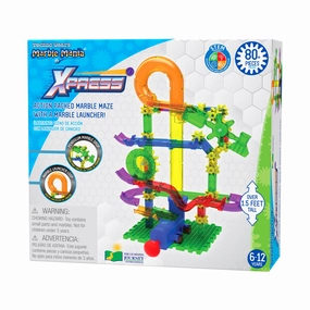 Techno Gears Marble Mania - Xpress 80  Piece Marble Run Set
