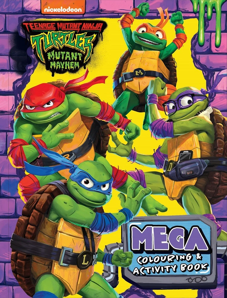 Teenage Mutant Ninja Turtles Mutant Mayhem MEGA Colouring & Activity Book