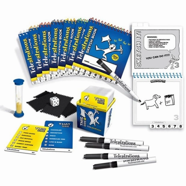 Telestrations Drawing Game
