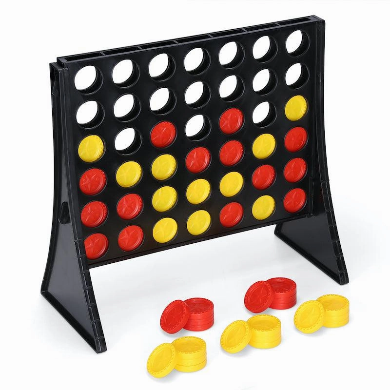 The Classic Game of Connect 4, Connect 4 Grid,Get 4 in a Row Strategy Game for 2 Players Ages 6 & Up