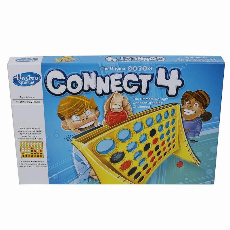 The Classic Game of Connect 4, Connect 4 Grid,Get 4 in a Row Strategy Game for 2 Players Ages 6 & Up