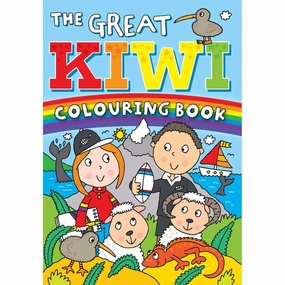 THE GREAT KIWI COLOURING BOOK