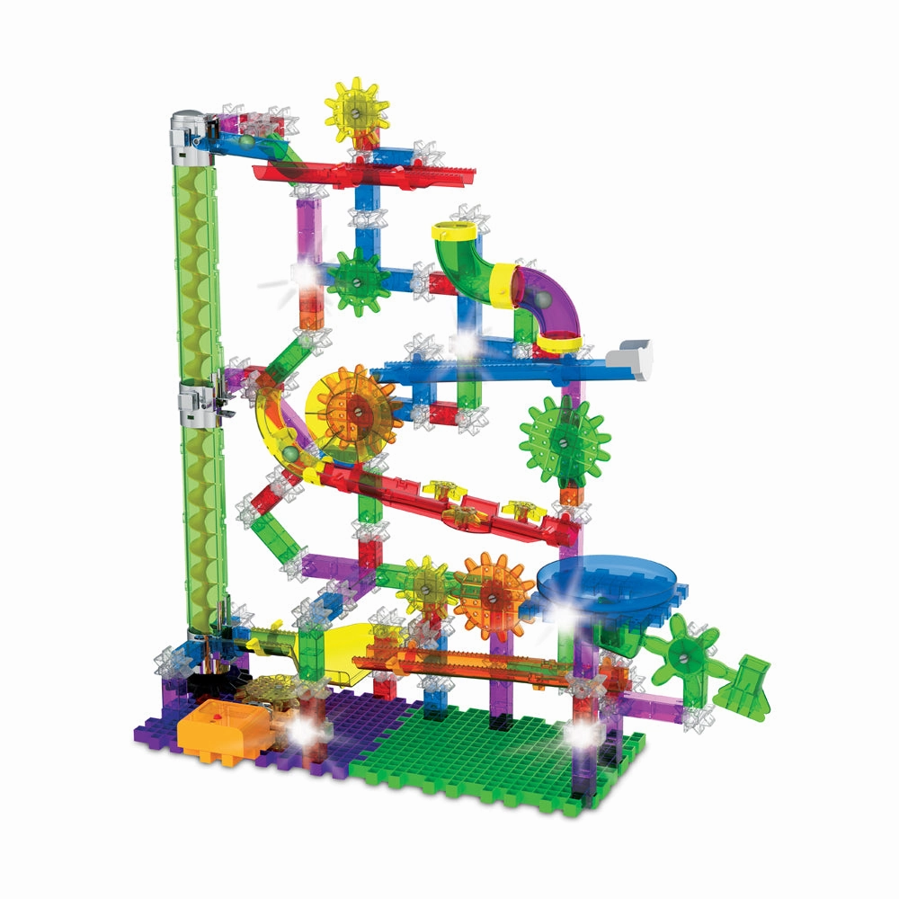 The Learning Journey Techno Gears Marble Mania Extreme Glo - 200  Piece Construction Set
