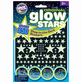 The Original Glowstars Glow-in-the-Dark 350  Paper Star Stickers Kit