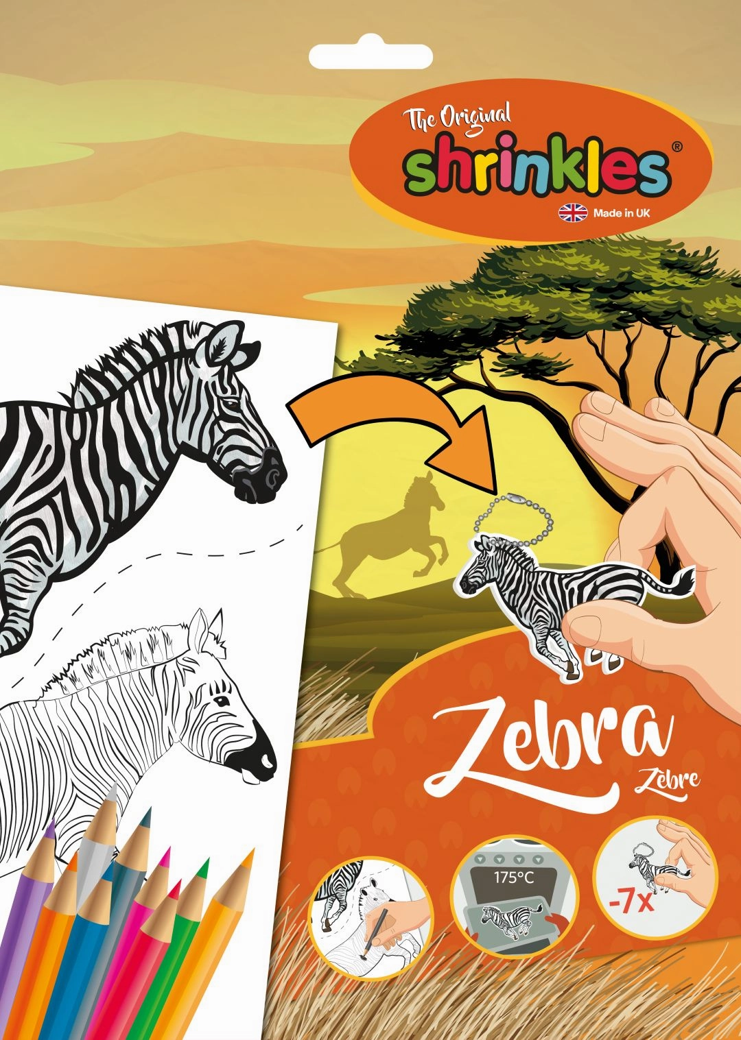 The Original Shrinkles Zebra Slim Pack