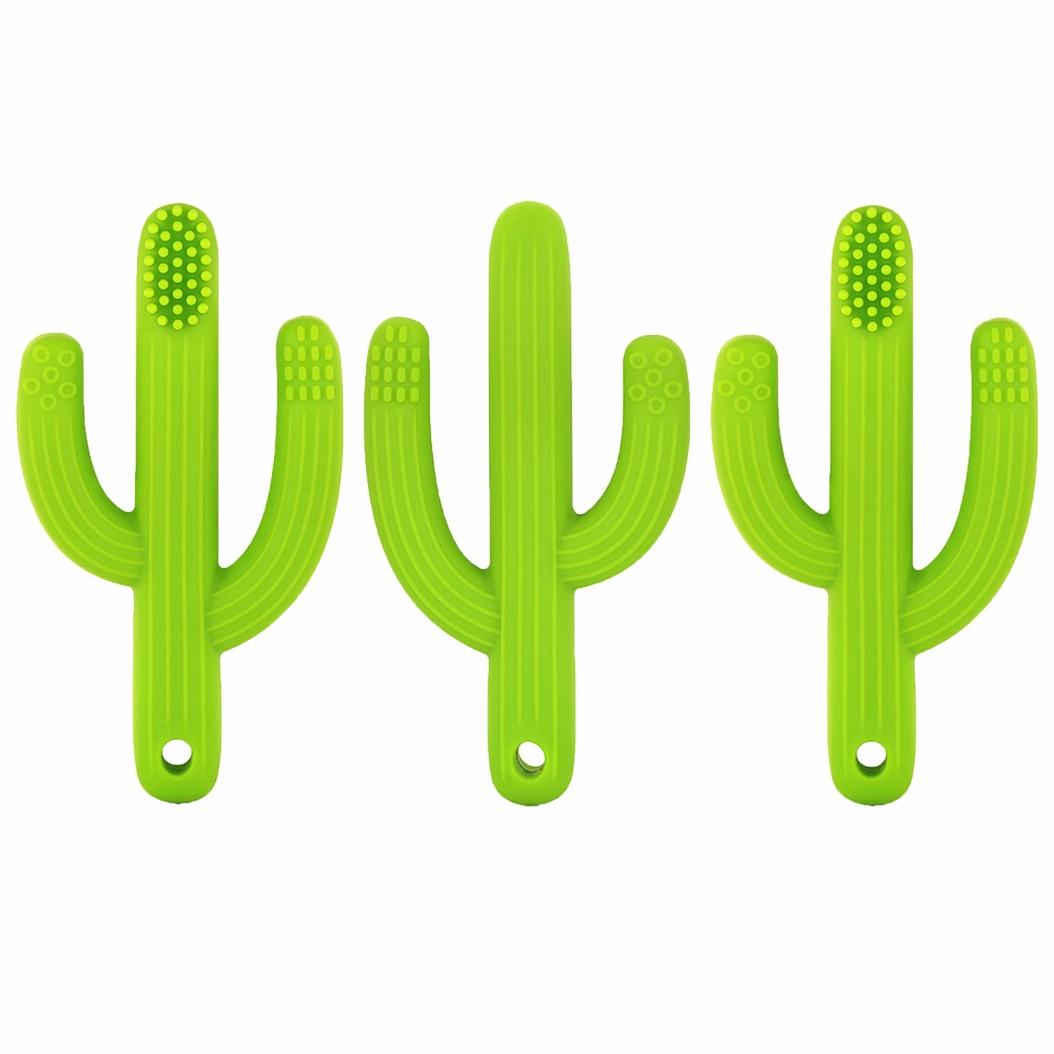 The Pencil Grip Cactus Toothbrush Teether Trio