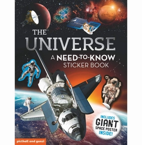 The Universe: Solar System Wallchart Poster and Sticker Book (Need to Know Sticker Books) Giles Sophie