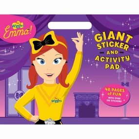 The Wiggles Emma Giant Sticker And Activity Pad