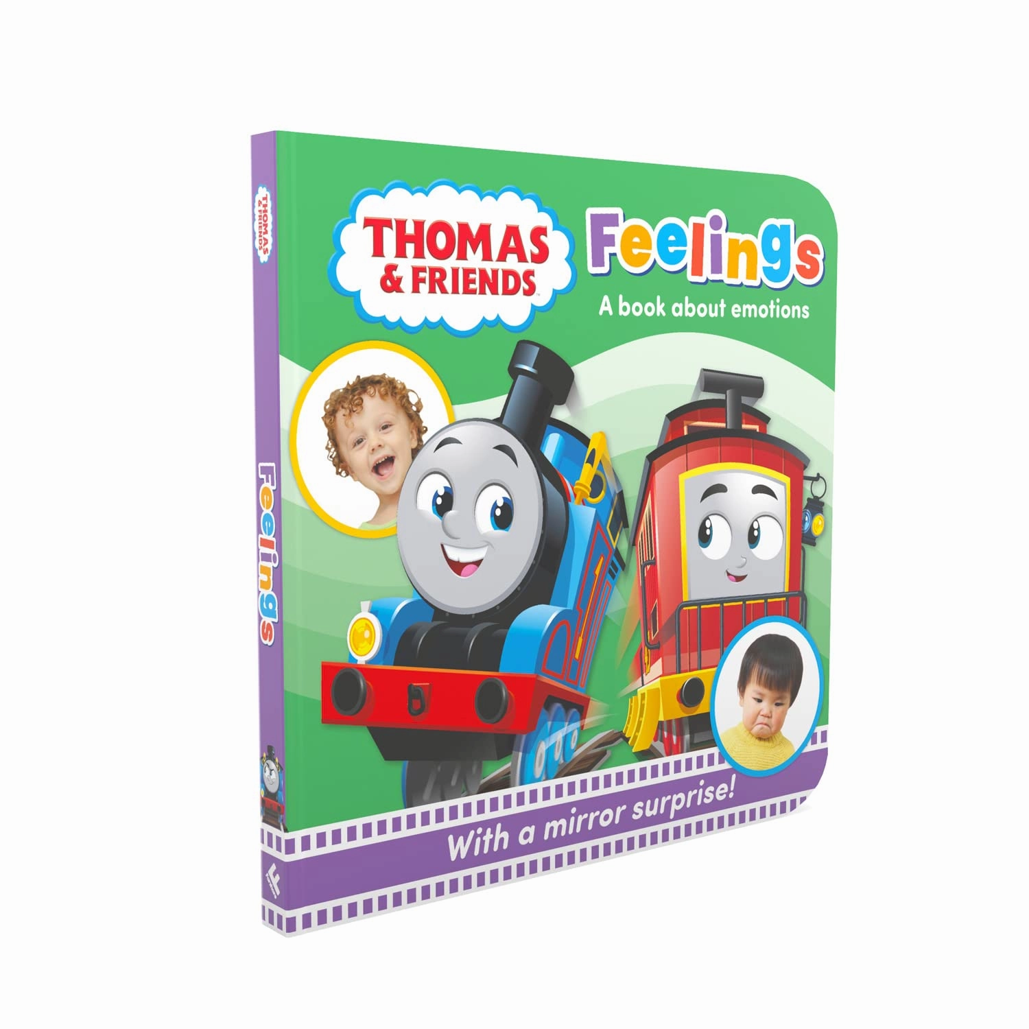 Thomas & Friends: Feelings A Mirror Book About Emotions Board Book for Ages 18 months Above