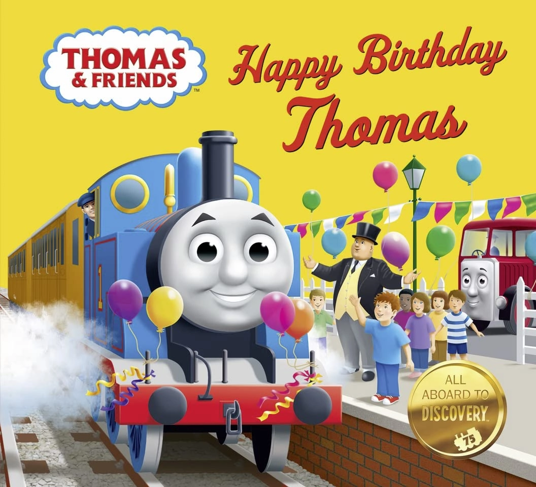 Thomas & Friends: Happy Birthday, Thomas! Board Picture Book for Ages 18 months Above