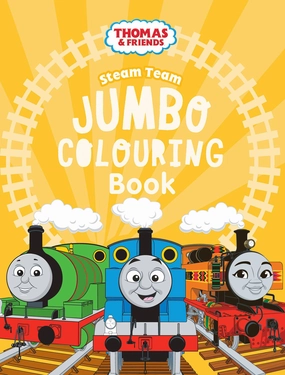 Thomas & Friends Steam Team Jumbo Colouring Book