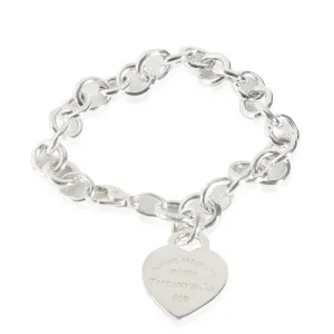 Tiffany & Co. Jewelry Return To Tiffany Heart Tag Bracelet in  Sterling Silver