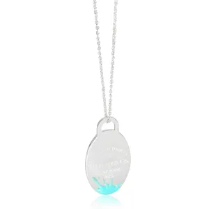 Tiffany & Co. Jewelry Return To Tiffany Pendant in  Sterling Silver
