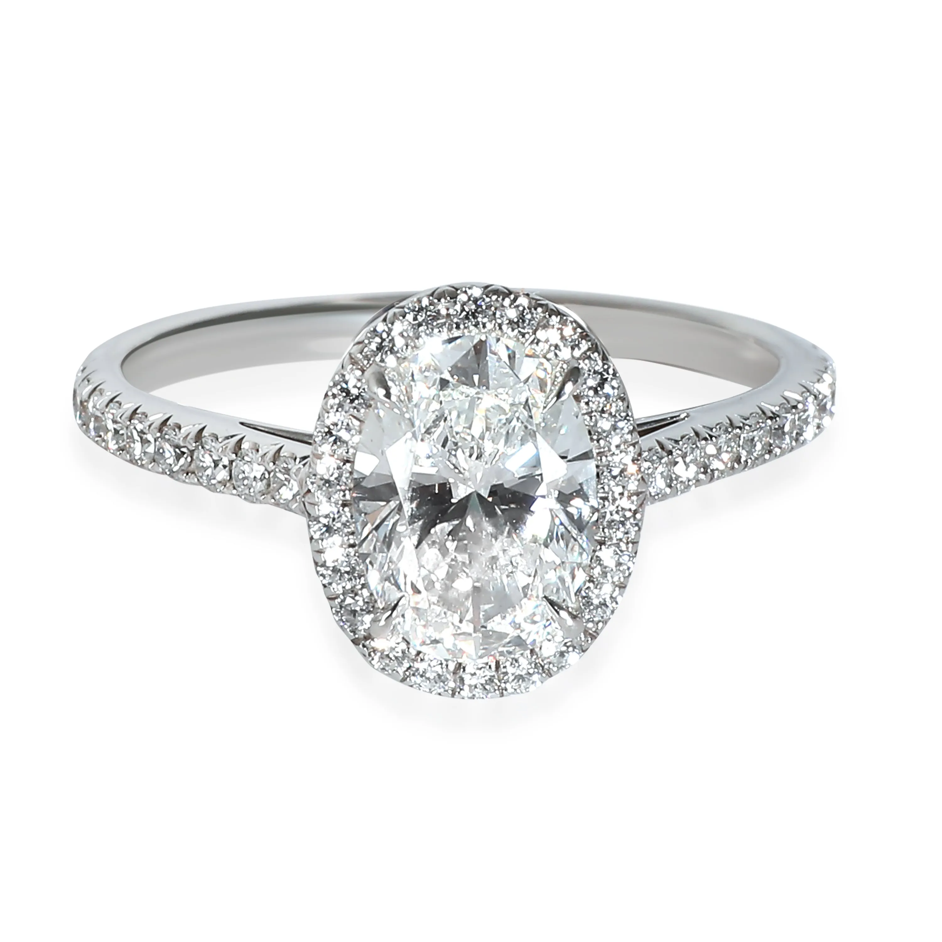 Tiffany & Co. Jewelry Soleste Engagement Ring in  Platinum G VS1 1.29 CTW