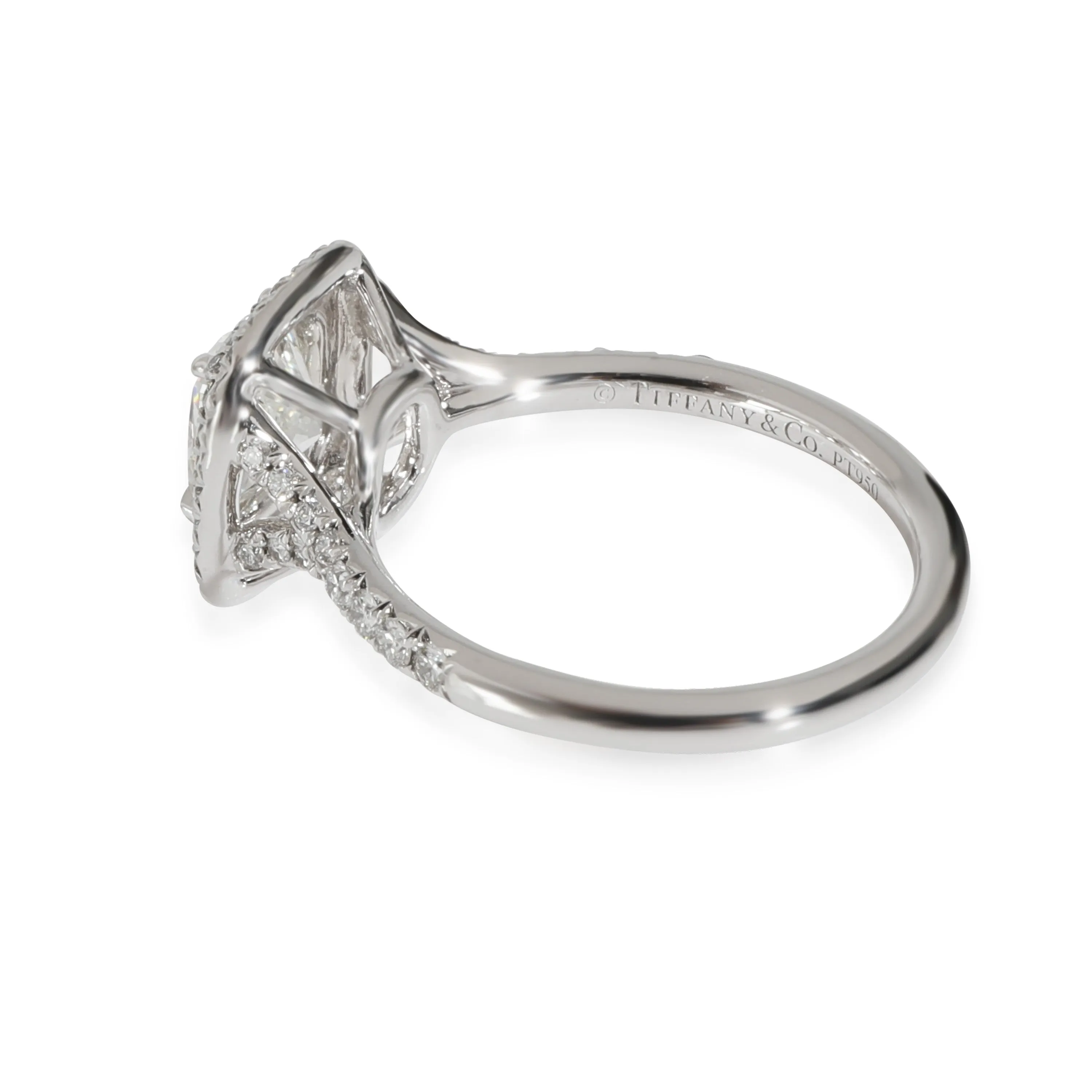 Tiffany & Co. Jewelry Soleste Engagement Ring in  Platinum G VS1 1.37 CTW