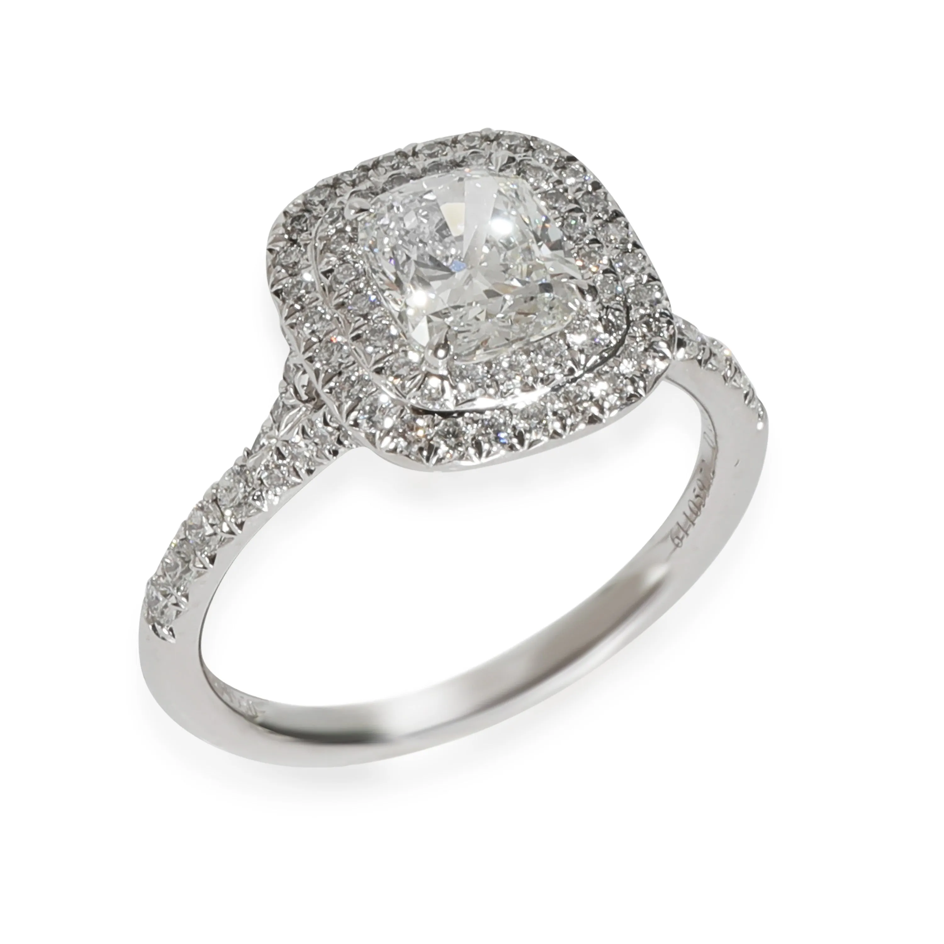 Tiffany & Co. Jewelry Soleste Engagement Ring in  Platinum G VS1 1.37 CTW