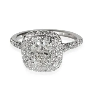 Tiffany & Co. Jewelry Soleste Engagement Ring in  Platinum G VS1 1.37 CTW