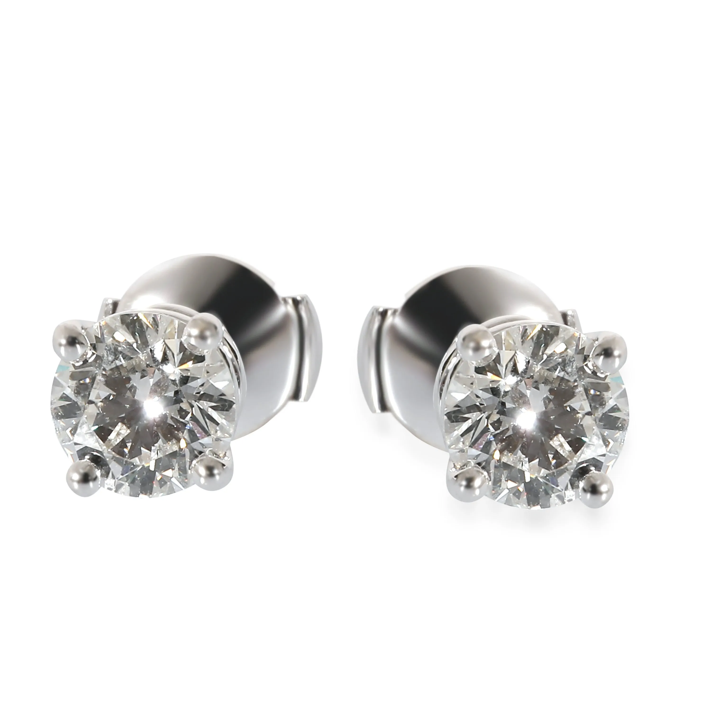 Tiffany & Co. Jewelry Tiffany & Co. Diamond Stud Earrings in Platinum F VS2 2.00 CTW