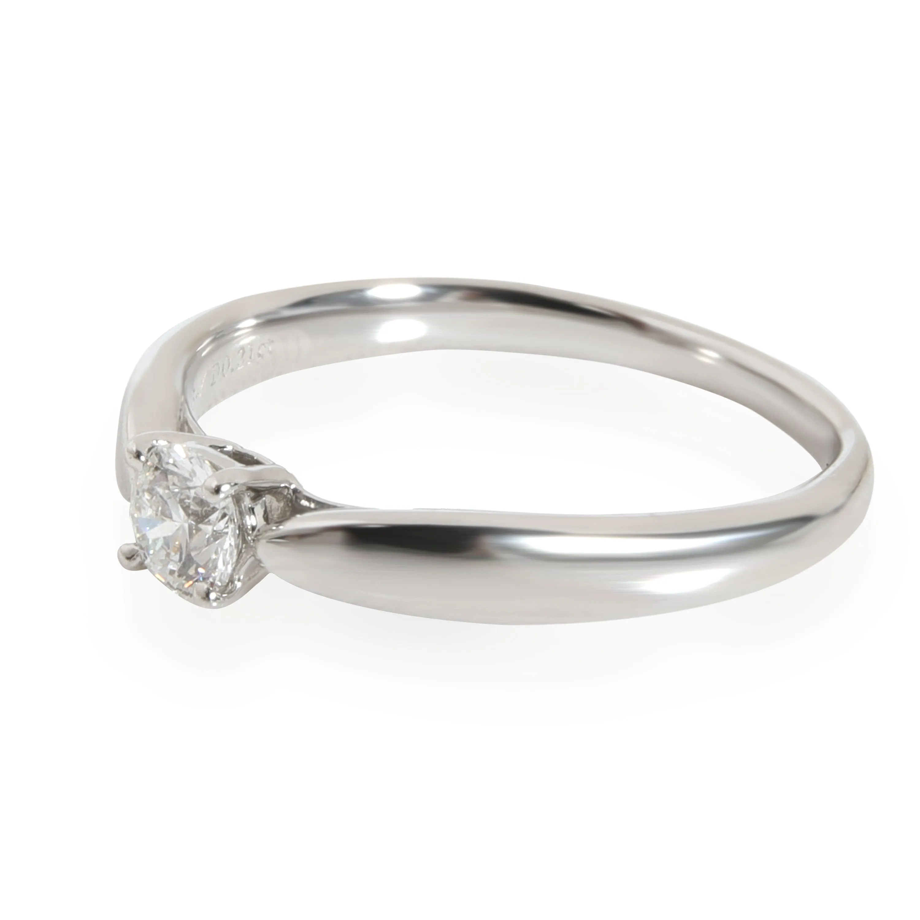 Tiffany & Co. Jewelry Tiffany & Co. Harmony Diamond Solitaire Ring in  Platinum H VS1 0.21 CTW