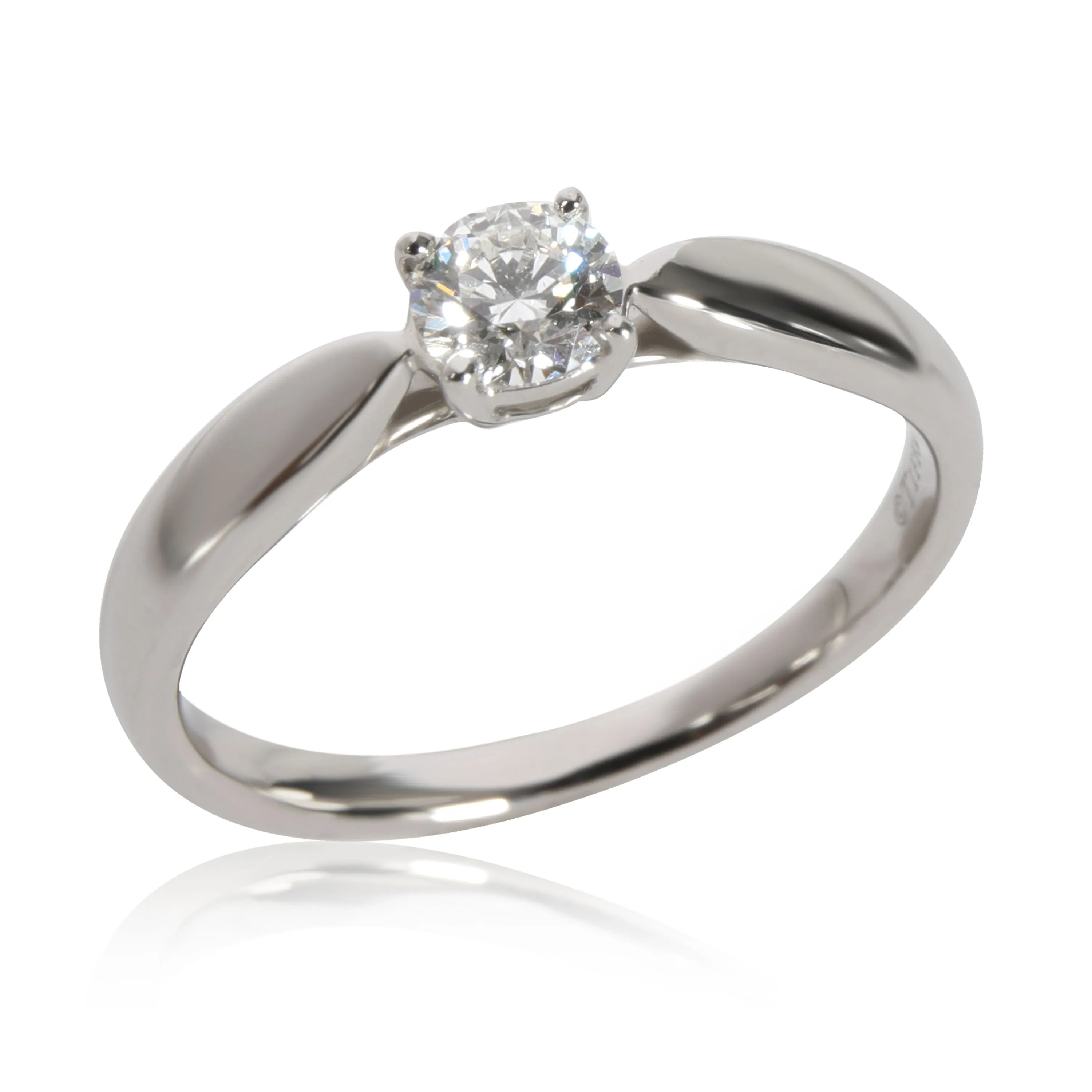 Tiffany & Co. Jewelry Tiffany & Co. Harmony Diamond Solitaire Ring in  Platinum H VS1 0.25 CTW