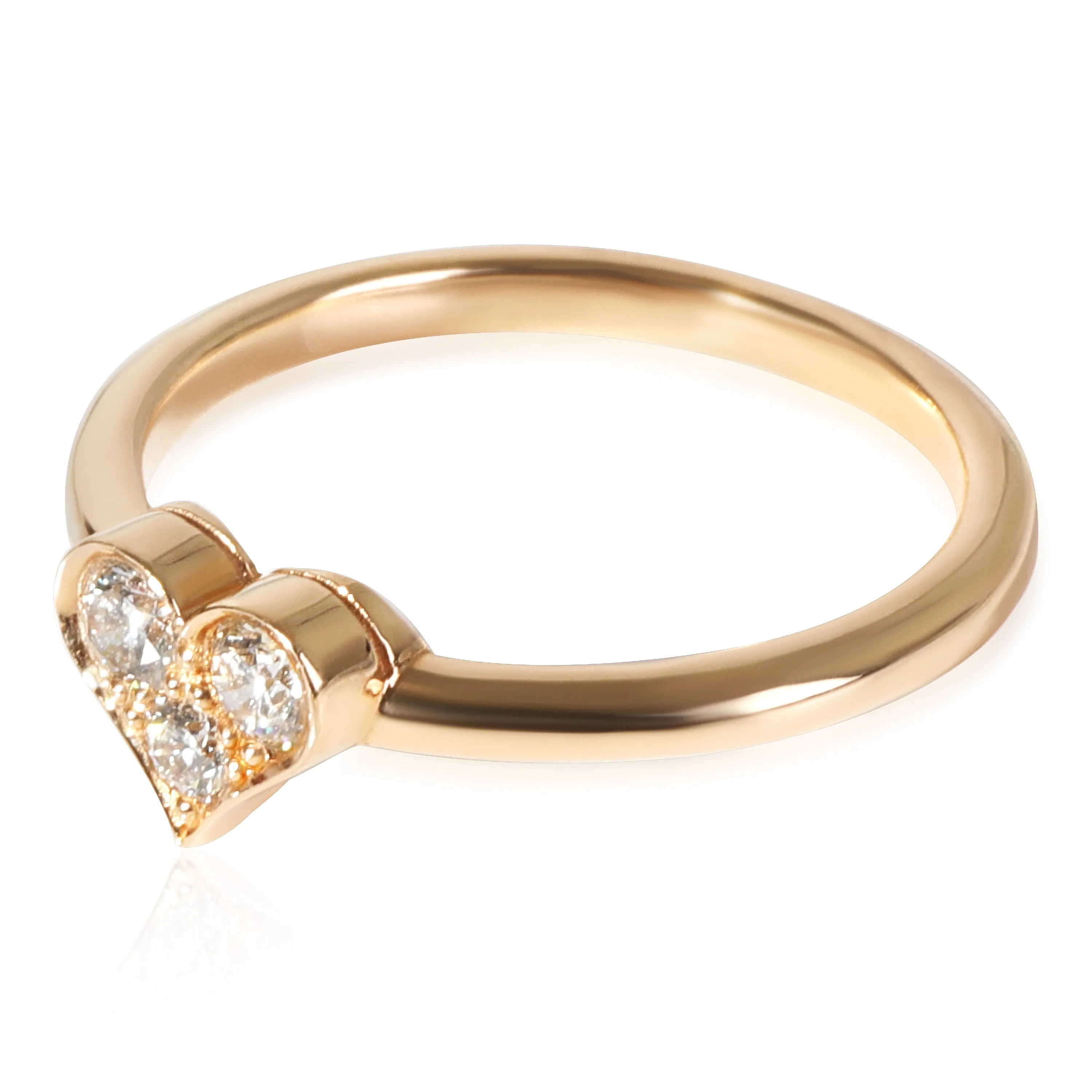 Tiffany & Co. Jewelry Tiffany & Co. Hearts Diamond  Ring in 18K Rose Gold 0.19 CTW