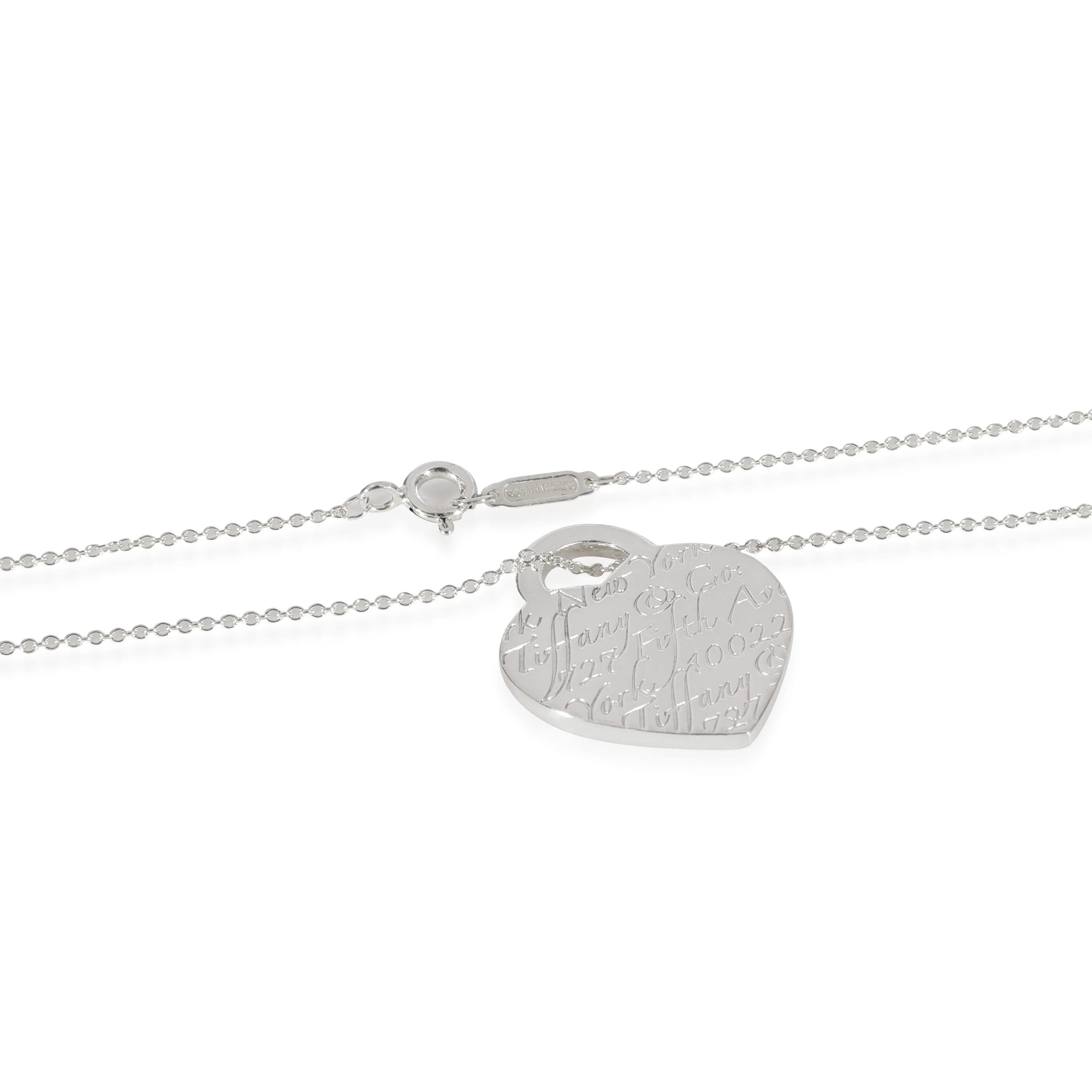 Tiffany & Co. Jewelry Tiffany & Co. Notes Heart Pendant in Sterling Silver