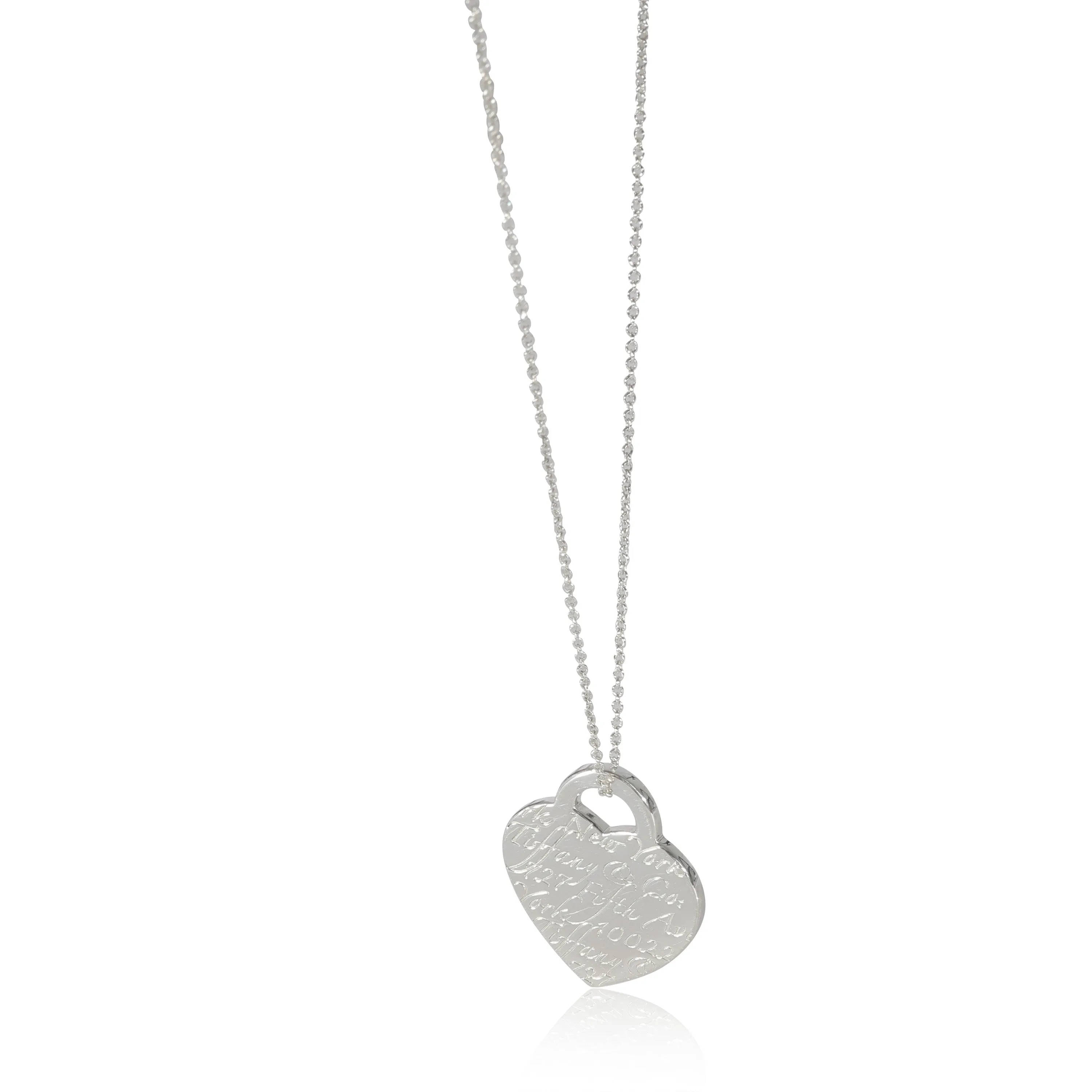 Tiffany & Co. Jewelry Tiffany & Co. Notes Heart Pendant in Sterling Silver