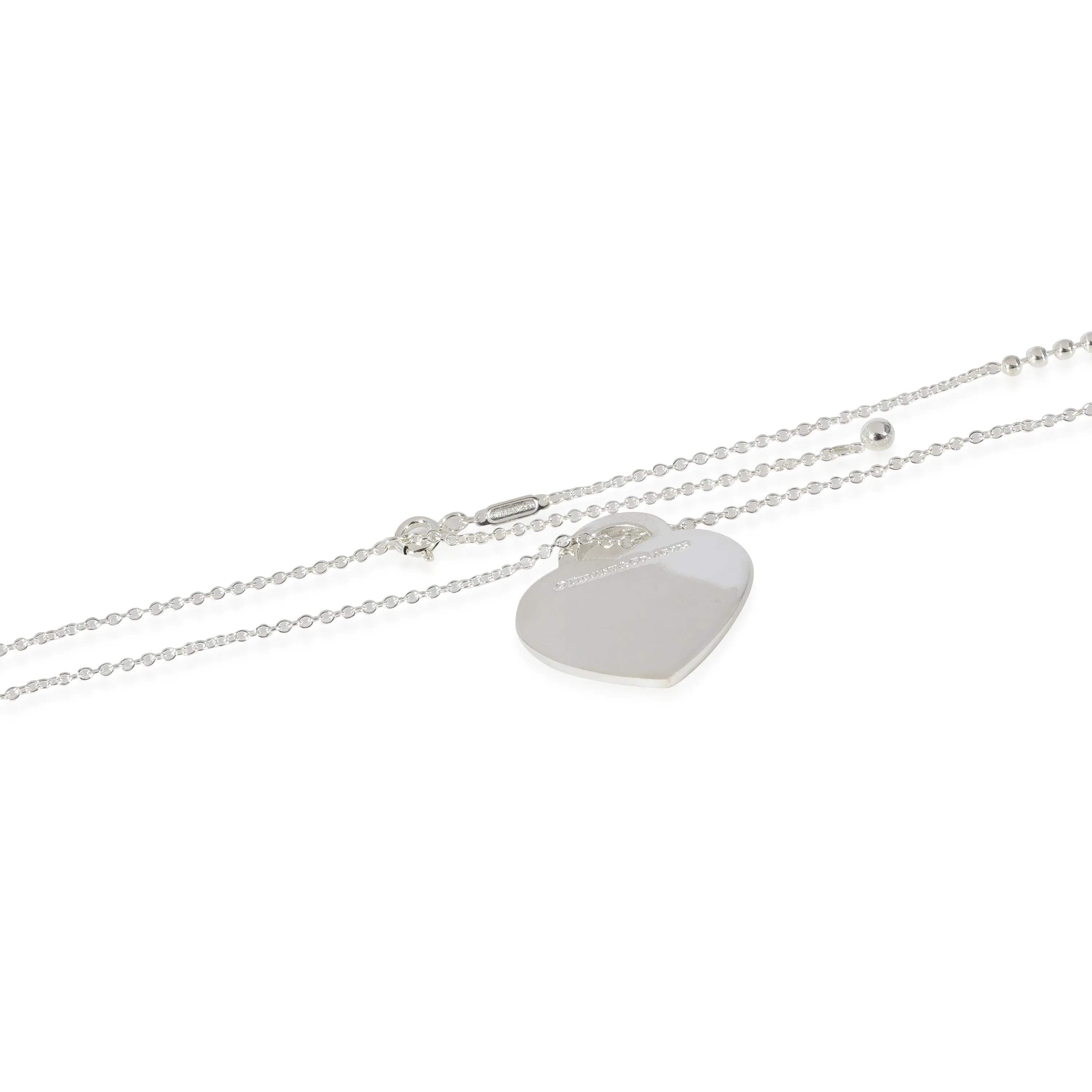 Tiffany & Co. Jewelry Tiffany & Co. Return To Tiffany Heart & Arrow Pendant in  Sterling Silver