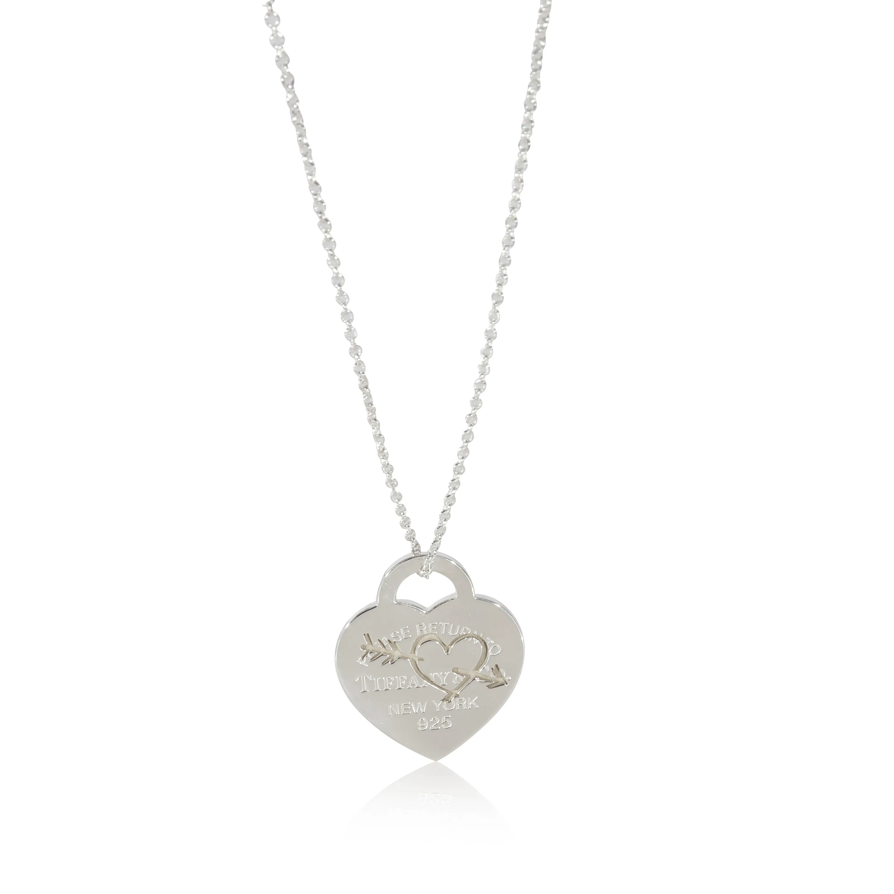 Tiffany & Co. Jewelry Tiffany & Co. Return To Tiffany Heart & Arrow Pendant in  Sterling Silver