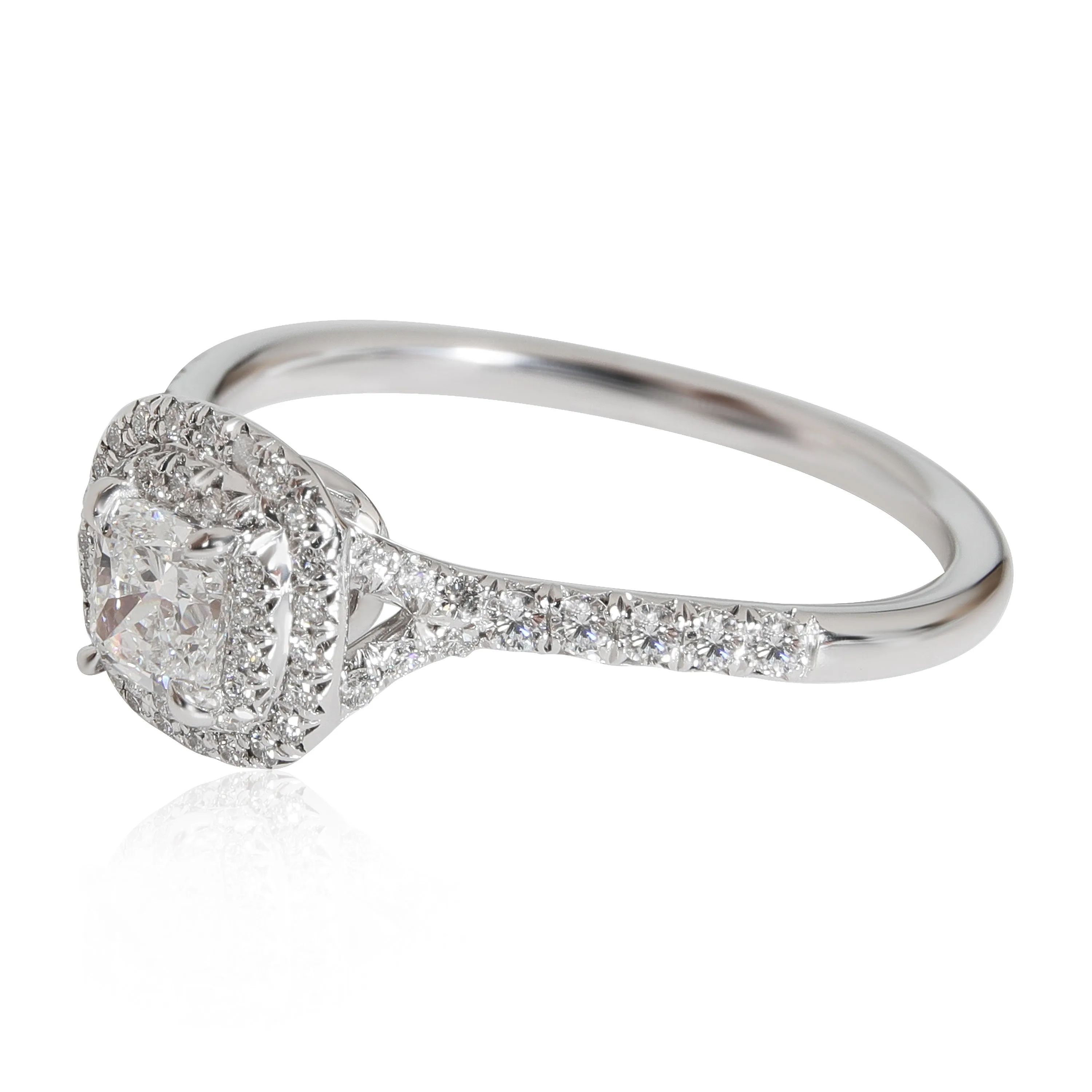 Tiffany & Co. Jewelry Tiffany & Co. Soleste Diamond Engagement Ring in Platinum F VS1 0.80 ctw