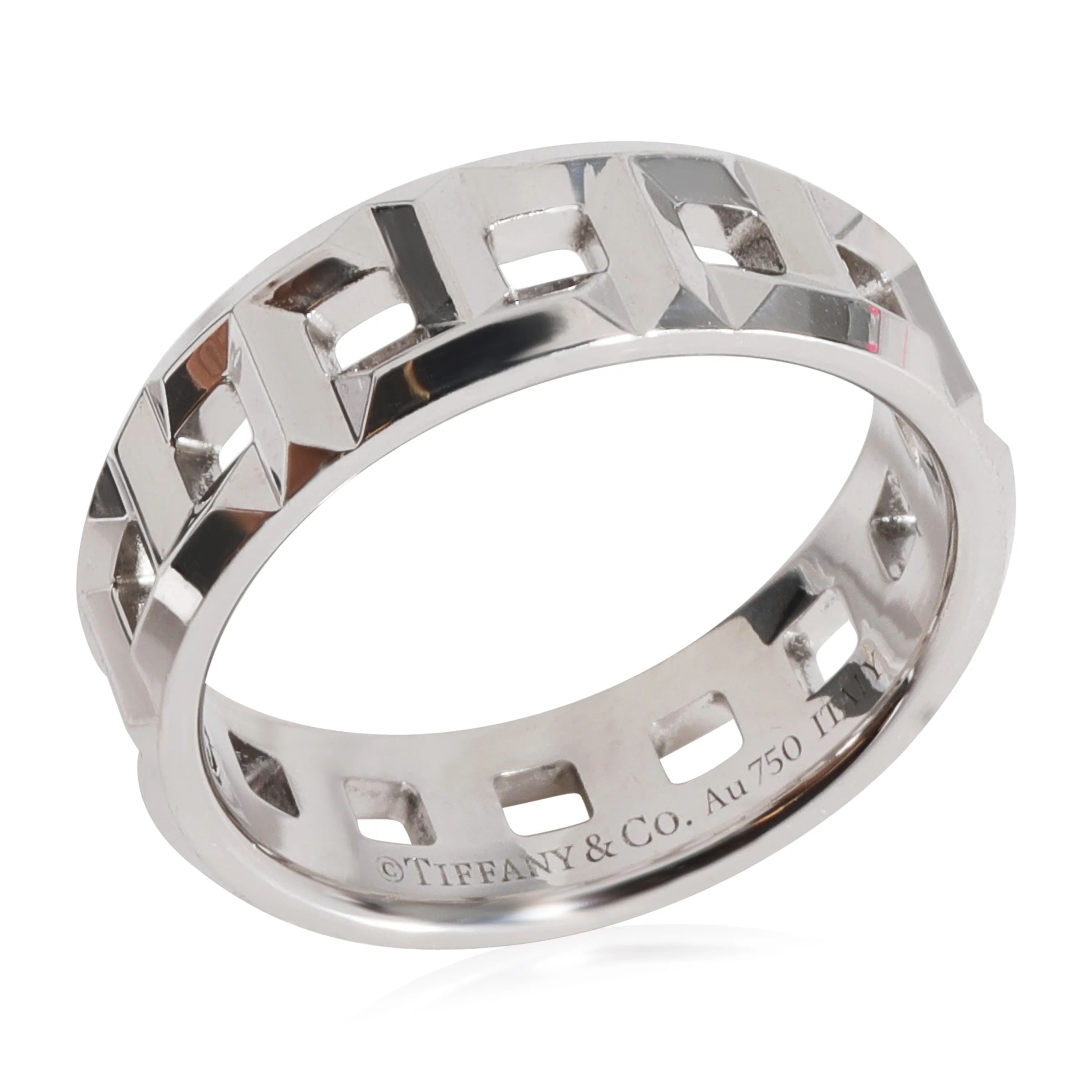 Tiffany & Co. Jewelry Tiffany & Co. Tiffany T True Band in 18k White Gold