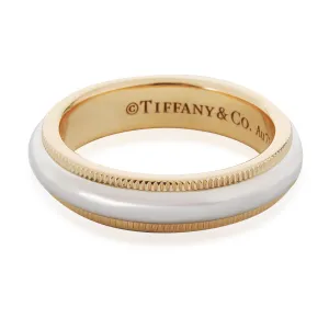 Tiffany & Co. Jewelry Tiffany & Co. Tiffany Together Wedding Band in 18k & 950 Yellow Gold/Platinum