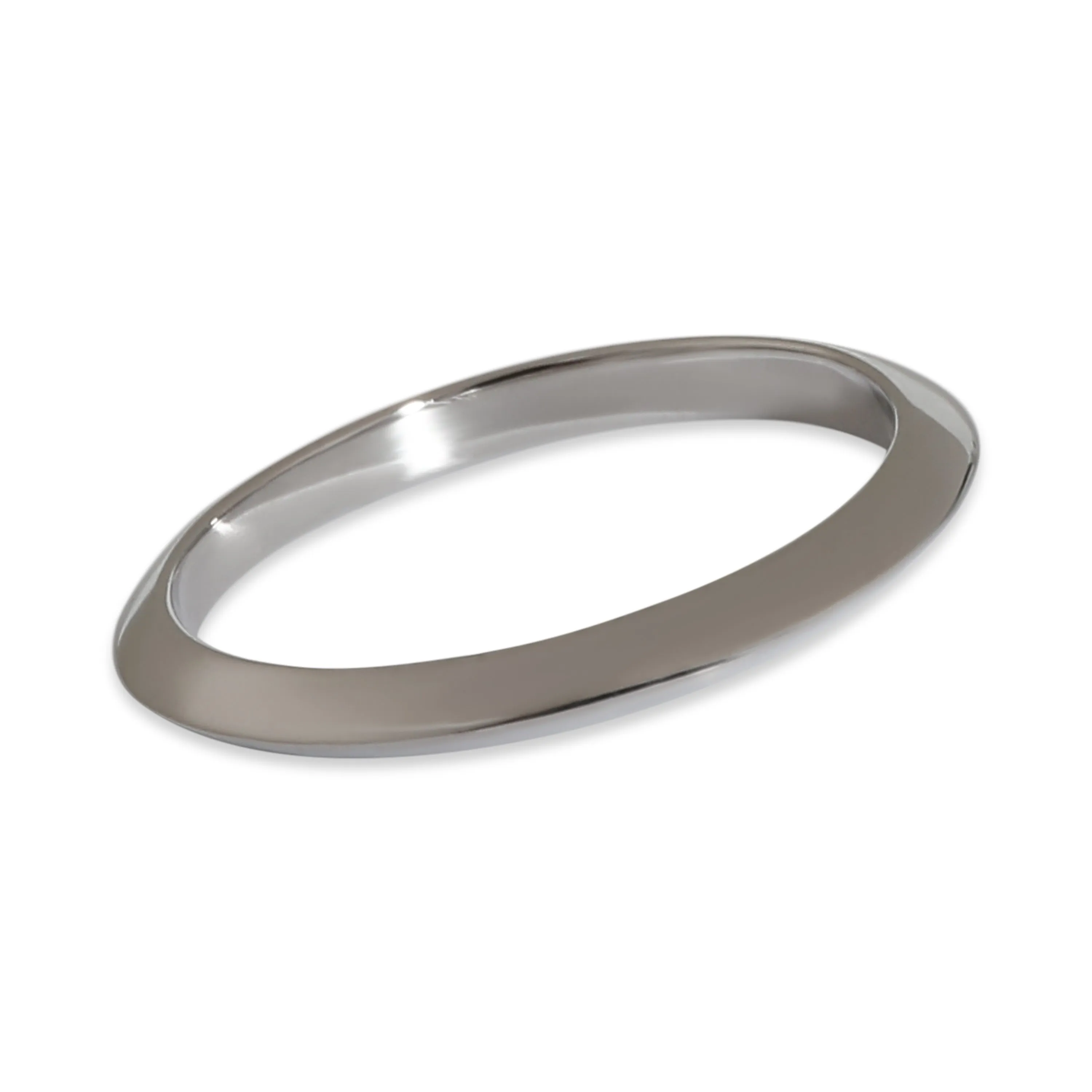 Tiffany & Co. Jewelry Tiffany Setting Knife Edge Band in  Platinum