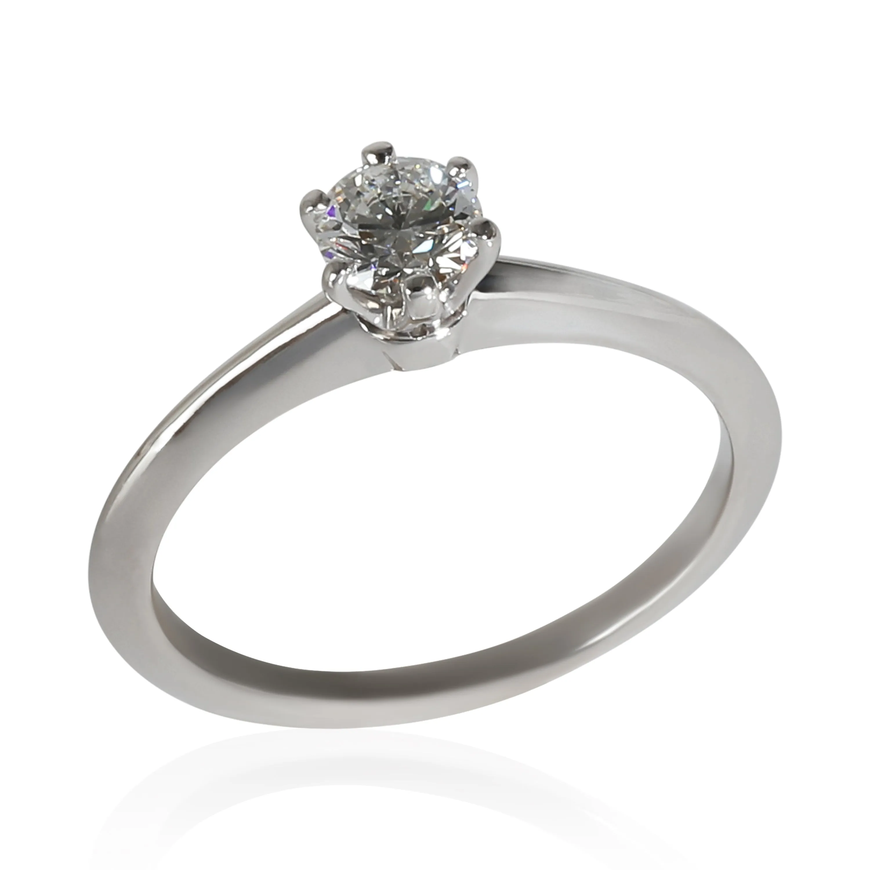 Tiffany & Co. Jewelry Tiffany Solitaire Engagement Ring in  Platinum E VVS1 0.32 CTW