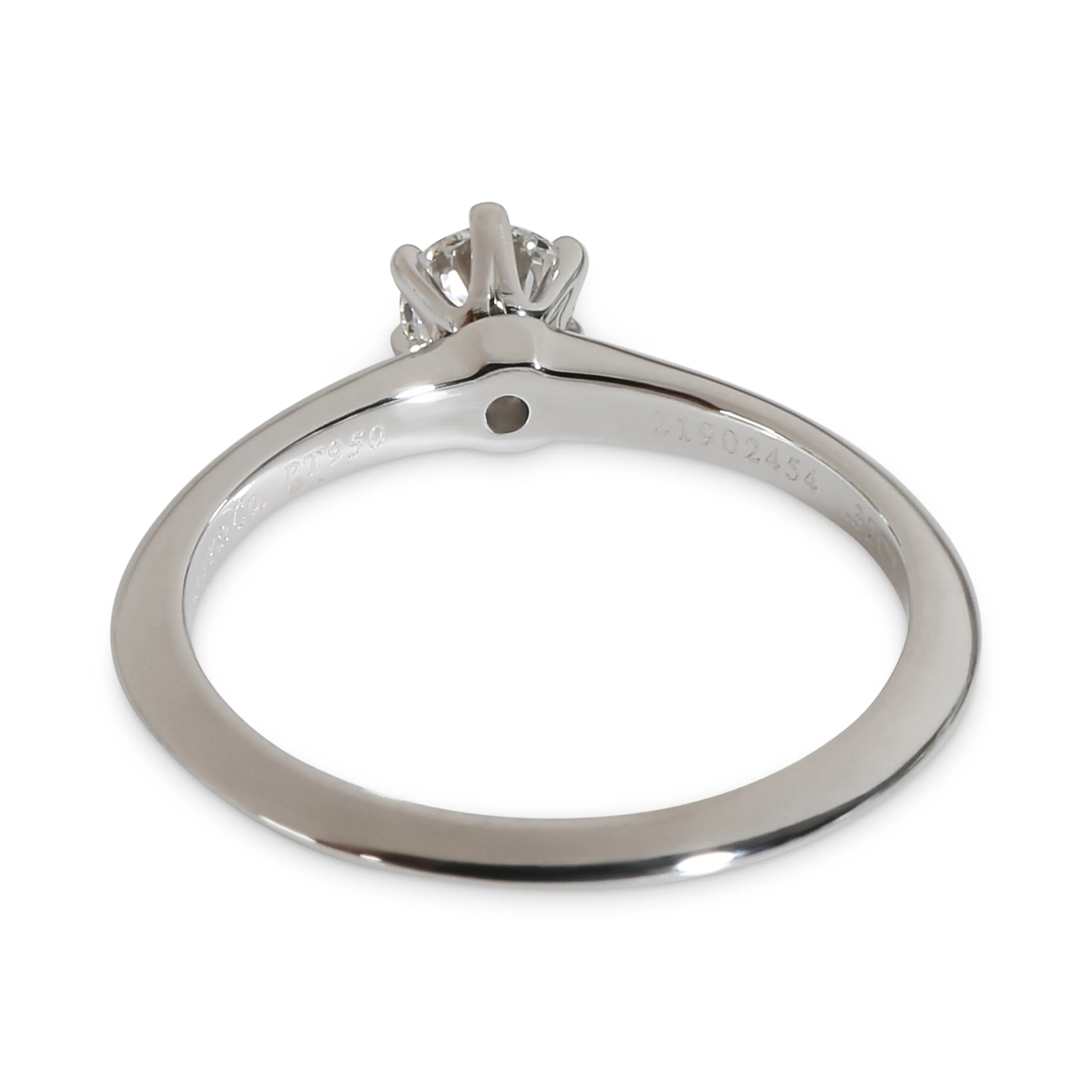 Tiffany & Co. Jewelry Tiffany Solitaire Engagement Ring in  Platinum E VVS1 0.32 CTW